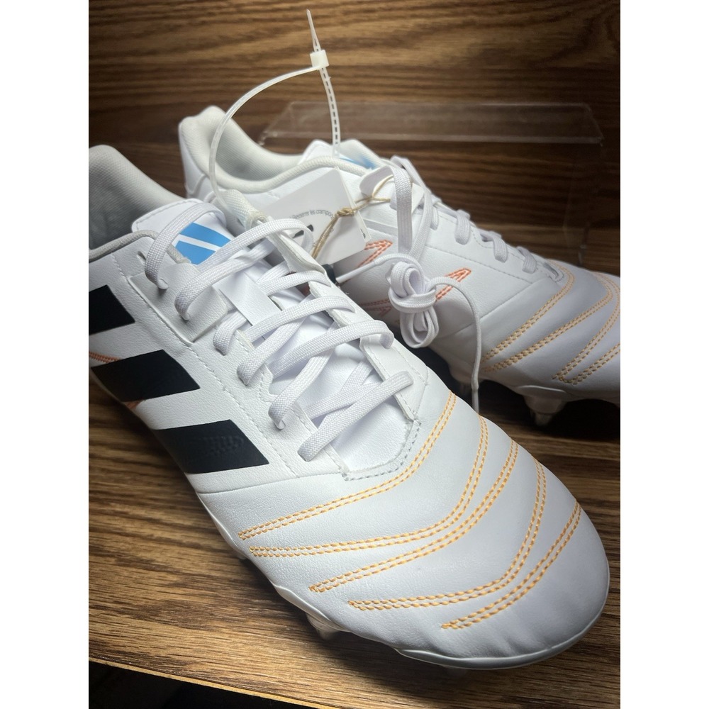 Men's adidas Kakari Elite (SG) Soft Ground Rugby White Cleats JP8800 Size 10.5 - Picture 10 of 12